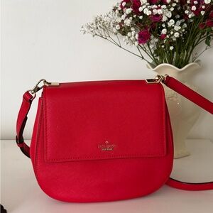 Kate Spade Vibrant Red Crossbody Bag